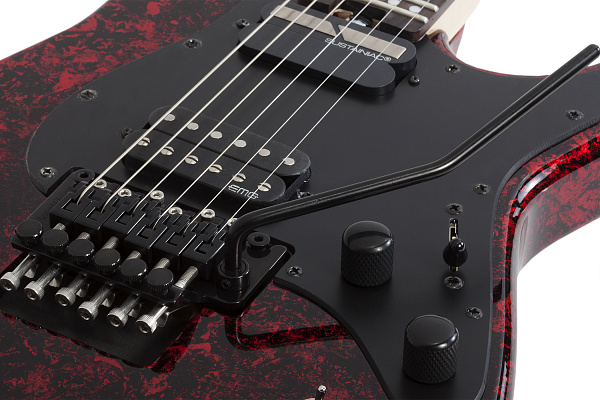 Электрогитара SCHECTER [SUN VALLEY SUPER SHREDDER FR-S RED REIGN RR] электрогитара 6-струнная, корпус: красное дерево, гриф: клен, накладка: черное дерево, 22 лада,Sustaniac, FloydRose, цвет: RED REIGN (RR)