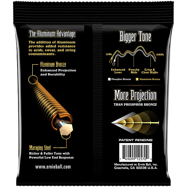 ERNIE BALL 2570 (10-50) - Струны для акустической гитары