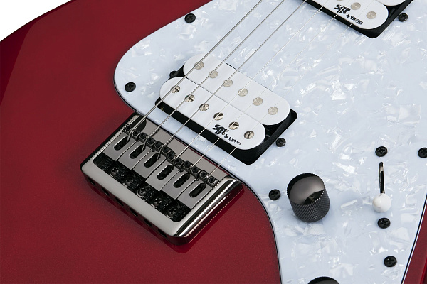 Электрогитара SCHECTER [BANSHEE-6 SGR BY SCHECTER M RED] электрогитара 6-струнная, с чехлом, корпус: липа, гриф: клен, накладка: палисандр, 24 лада, цвет Metallic Red (M RED)