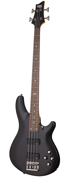 Schecter SGR C-4 BASS MSBK - Бас-гитара 4х-струнная с чехлом, цвет чёрный матовый