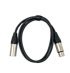 ESHINE ES-1672A - Аудиокабель XLR папа - XLR мама, 1 м