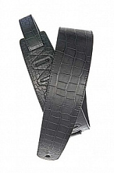 Planet Waves 25ALI-01 Кожаный ремень для гитары, Alligator.