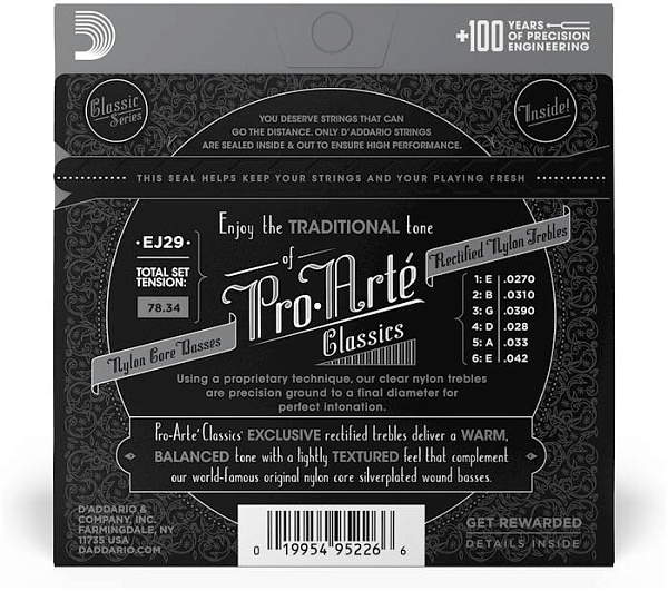 D'ADDARIO EJ29 - Струны для классической гитары