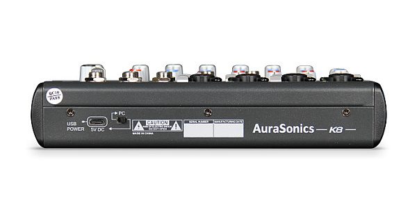 AuraSonics K8 - компактный микшерный пульт