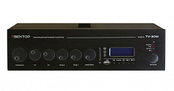 ВЕКТОР ТУ-30М - Компактный комбинированный микшер-усилитель