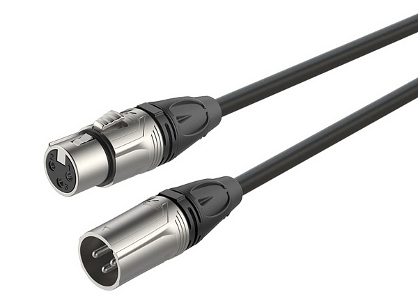 ROXTONE DMXX200/1 кабель микрофонный XLR (3P) -  XLR, 1 метр