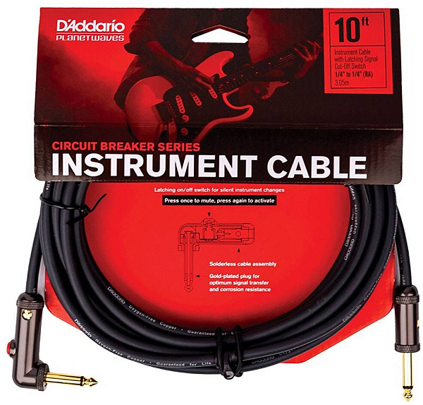 PLANET WAVES PW-AGLRA-10 - Инструментальный кабель