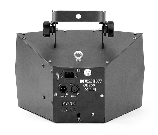 Involight OB200 - LED светильник многолучевой, 6 линз, 18 шт. х 3 Вт RGB, DMX-512