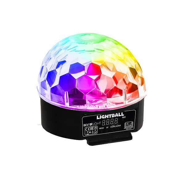 INVOLIGHT LIGHT BALL - LED световой эффект, RGB 6x 3Вт, DMX-512, звуковая активация