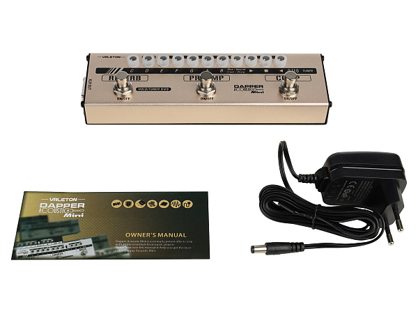 Dapper Acoustic Mini Valeton MES-4 - Напольная компактная гитарная педаль