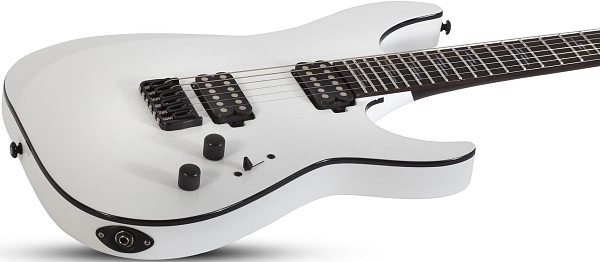 Электрогитара SCHECTER [REAPER-6 CUSTOM G.WHT] электрогитара 6-струнная,корпус: красное дерево, гриф: венге, накладка: черное дерево, 24 лада, цвет: Gloss White