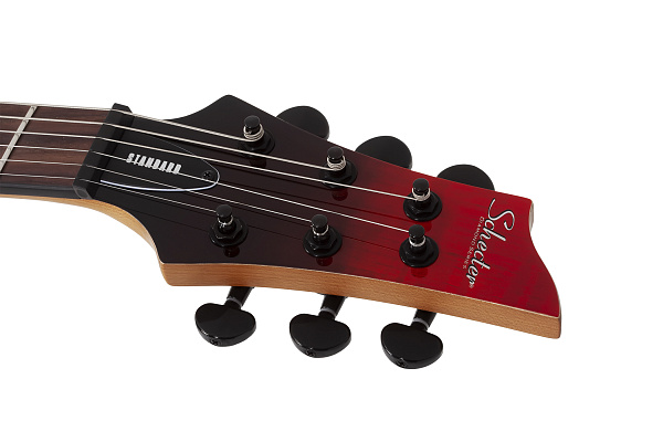 Электрогитара SCHECTER [C-1 STANDARD BB] электрогитара 6-струнная, корпус: красное дерево, топ из капа, гриф: печеный клен, накладка: палисандр, 24 лада, цвет BloodBurst (BB)