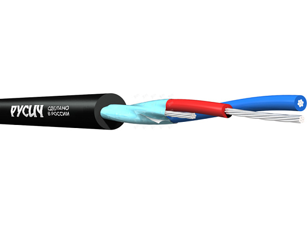 КЦФ-2022нг(А)-HF Кабель цифровой DMX-512, AES/EBU, 100м, РУСИЧ
