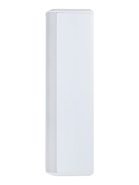 Звуковая колонна Intrend [ITSPK-43DA-W] активная 4x3", 240 Вт, вход DANTE, питание 110-220В, SPL 107dB,  80Hz~18kHz, 20°х120° (VхH), вес 5.3кг, цвет белый, крепление в комплекте, (цена за 1шт., в упаковке 2 шт.)