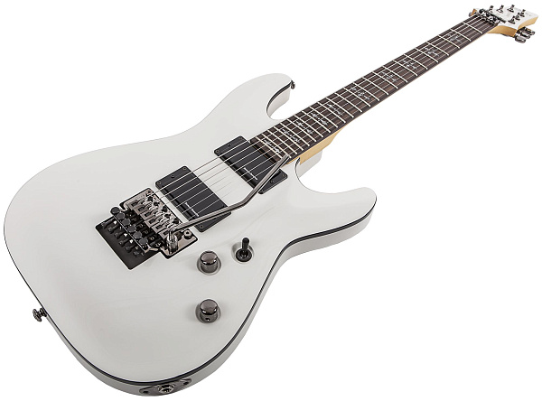 Электрогитара SCHECTER [DEMON-6 FR  VWHT] электрогитара 6-струнная, корпус: липа, гриф: клен, накладка: венге, 24 лада, FloydRose, цвет: Vintage White (VWHT)