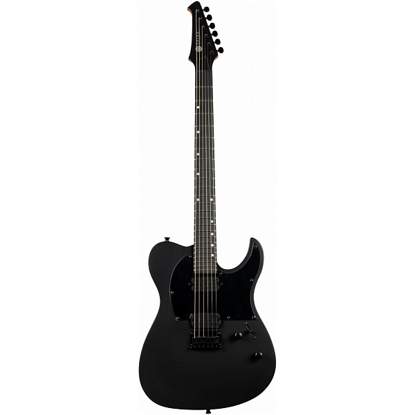 SPIRA T-400 MBK - Электрогитара Telecaster, цвет черный матовый