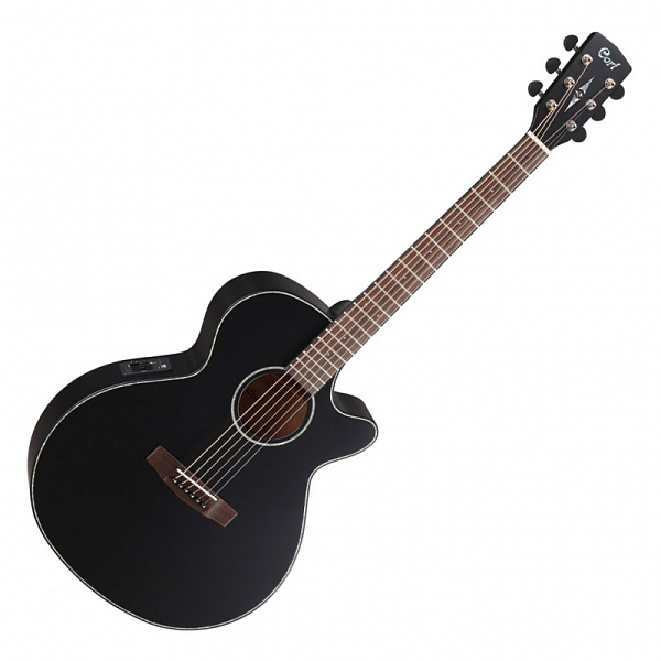 Cort SFX-E BKS Электроакустическая гитара, цвет черный.