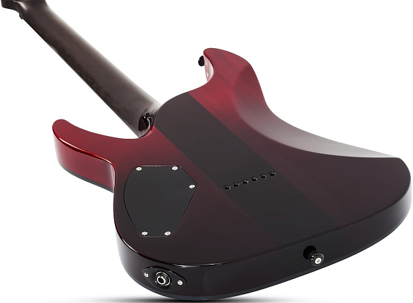 Электрогитара SCHECTER [REAPER-6 ELITE BLOOD BURST BB] электрогитара 6-струнная, корпус: красное дерево, топ: стеганый клен, гриф: венге, накладка: черное дерево, 24 лада, цвет: Blood Burst (BB)