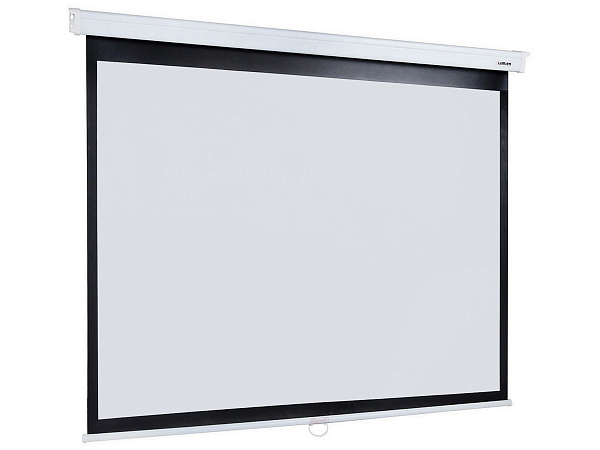 [LMP-100110] Настенный экран Lumien [Master Picture] 183х244 см (раб.область175х236 см) (116") Matte White FiberGlass (белый корпус) черн. кайма по периметру, возможность потолочн./настенного крепления 4:3
