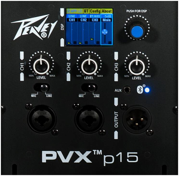 PEAVEY PVXp 15 Bluetooth, 980W активная акустика, прем класса - Акустическая система