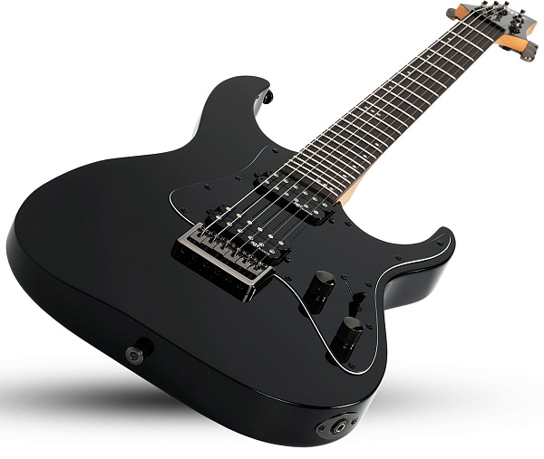 Электрогитара SCHECTER [BANSHEE-6 SGR BY SCHECTER SBK] электрогитара 6-струнная, с чехлом, корпус: липа, гриф: клен, накладка: палисандр, 24 лада, цвет Satin Black (SBK)