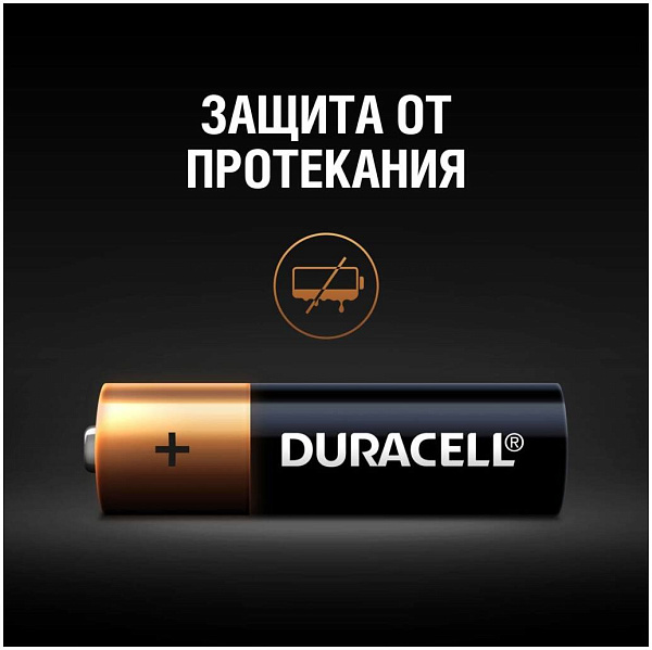 DURACELL LR6 BASIC CN уп 2 шт - Батарейка тип AA