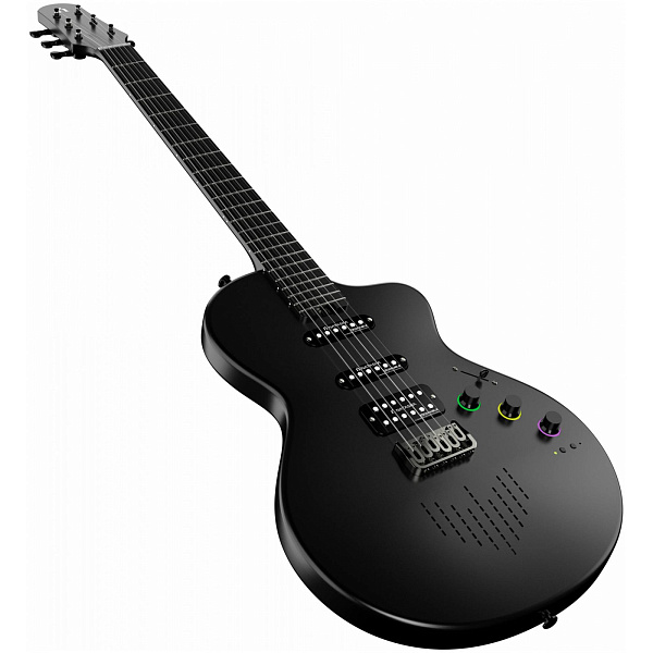 NEBULA SEEKER Cosmic Black Смарт электрогитара со встроенным процессором