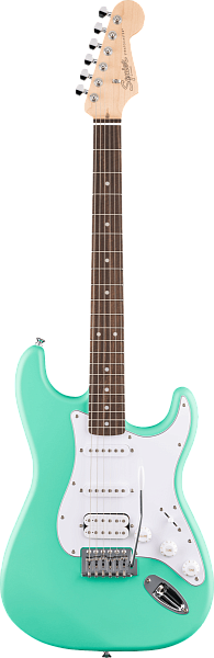 SQUIER DEBUT Stratocaster HSS LRL SFM -  Электрогитара, цвет Sea Foam Green/Зелёный