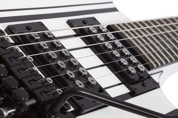 Электрогитара SCHECTER [SYNYSTER STANDARD WHT] электрогитара 6-струнная, корпус: красное дерево, гриф: 3-кусковое красное дерево, накладка: черное дерево, 24 лада, цвет: White (WHT)