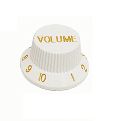 Dr.Parts PNB1/V/WT - ручка Volume, пластик белый