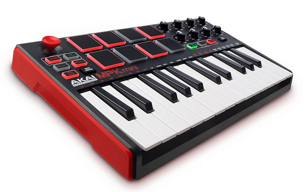 AKAI PRO MPK MINI MK2 USB миди клавиатура с уменьшенными клавишами, 25 клавиш
