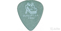 Dunlop 417R1.5 медиатор GATOR GRP STD, 1,5 мм.