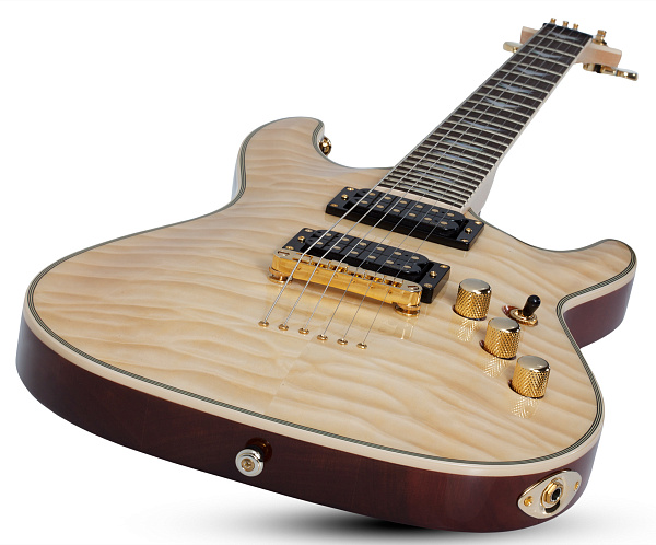 Электрогитара SCHECTER [OMEN EXTREME-6 GNAT] электрогитара 6-струнная, корпус: красное дерево, топ: стеганый клен, гриф: клен, накладка: палисандр, 24 лада, цвет: Gloss Natural (GNAT)