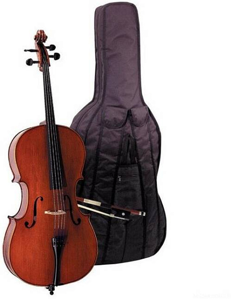 GEWApure Cello Outfit EW 1/4 виолончель в комплекте (чехол, смычок, канифоль)