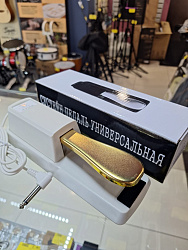 UNIQKEYS SP-GPT-W-GD - Педаль сустейн рояльного типа, белый/золото