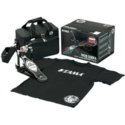 TAMA HP900PAB одиночная педаль для барабана IRON COBRA 20th ANNIVERSARY (с цепью) с чехлом