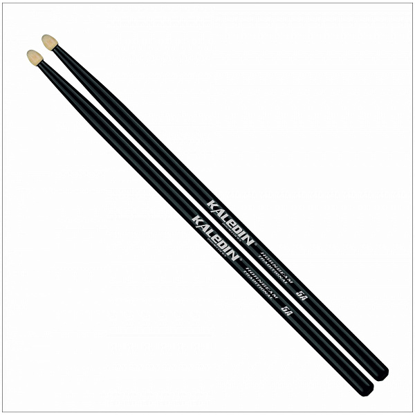 KALEDIN DRUMSTICKS 7KLHBBK5A - Барабанные палочки 5A BLACK