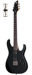 Schecter BANSHEE-6 SGR BLK - Гитара электрическая, 6 струн, чехол в комплекте