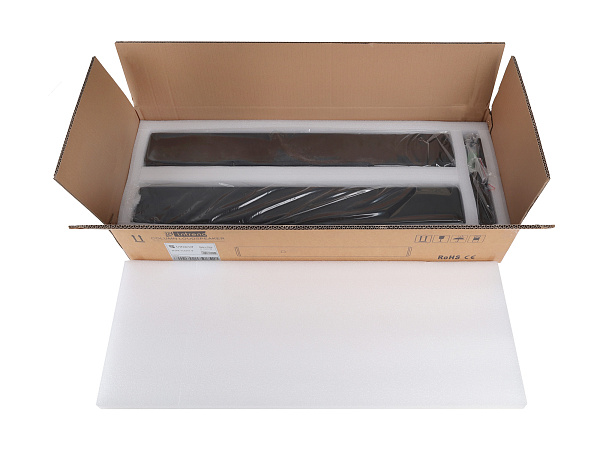 Звуковая колонна Intrend [ITSPK-CL425T-B] пассивная, 4x2.5", 8 Ом / 100V (100Вт), SPL 113dB,  106Hz-20kHz, 120°x20° (HхV), вес 3.5кг, цвет черный, крепление в комплекте, (цена за 1шт., в упаковке 2 шт.)