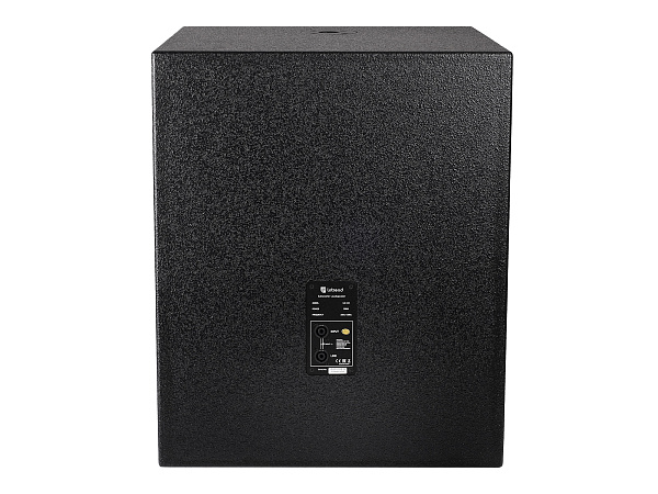Сабвуфер Intrend [ILS-S18] пассивный, корпусной. 18" НЧ, 38-150 Гц, 900 Вт RMS, чувствительность 101 дБ, SPL 131 дБ, 8 Ом. Цвет чёрный, корпус дерево.