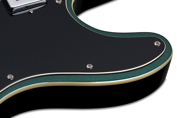 Электрогитара SCHECTER [PT FASTBACK II B DEG] электрогитара 6-струнная, корпус: ольха, гриф: клен, накладка: палисандр, 22 лада, Bigsby, цвет: Dark Emerald Green (DEG)