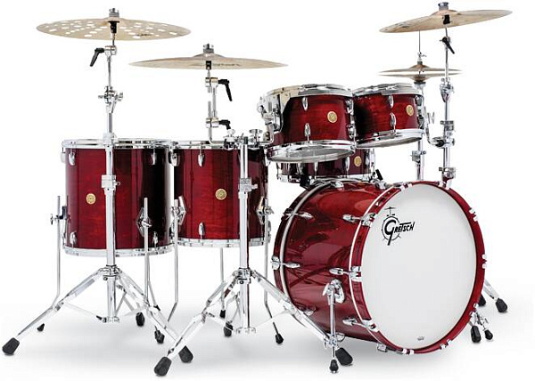 GRETSCH USA Custom Candy Apple Red Ударная установка 5 барабанов (10,12,16,22,14*6,5")