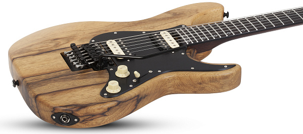 Электрогитара SCHECTER [SUN VALLEY SUPER SHREDDER EXOTIC BLACK LIMBA BL] электрогитара 6-струнная, корпус: черная лимба, гриф: венге, накладка: черное дерево, 24 лада, цвет: Black Limba (BL)