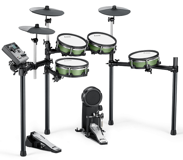 DONNER DED-500 Professional Digital Drum Kits - Профессиональная электронная ударная установка (5 пэ