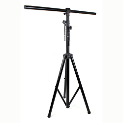 Tempo LST100BK Т-образная световая стойка (высота 1620-3250 мм, нагрузка до 50 кг).