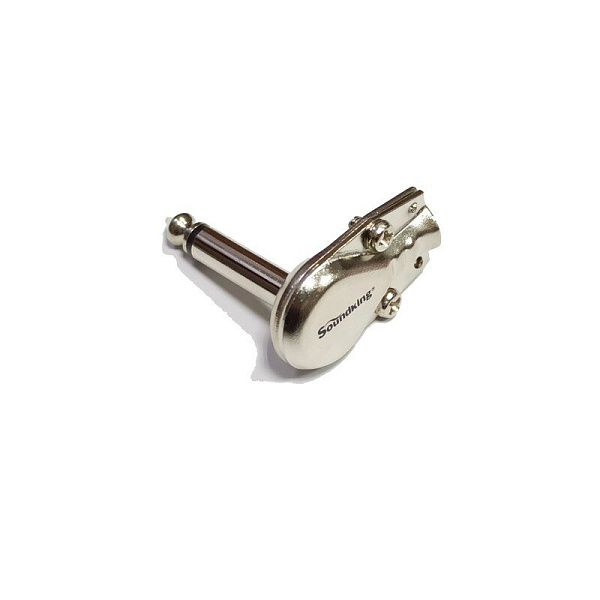 Soundking CC143 - Разъем на кабель 1/4” Male (6,35мм) угловой, моно