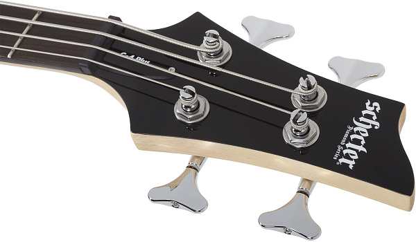 Бас-гитара SCHECTER [C-4 PLUS CB] Бас-гитара SCHECTER C-4 PLUS CB - бас-гитара 4-струнная, корпус: липа, топ: стеганый клен, гриф: клен, накладка: палисандр, 24 лада, цвет: Charcoal Burst (CB)