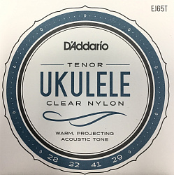 D`ADDARIO EJ65T PRO-ARTE CUSTOM EXTRUDED UKULELE, TENOR - Струны для укулеле