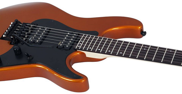 Электрогитара SCHECTER [SUN VALLEY SUPER SHREDDER FR LOR] электрогитара 6-струнная, корпус: красное дерево, гриф: клен, накладка: палисандр, 24 лада, FloydRose, цвет: Lambo Orange (LOR)