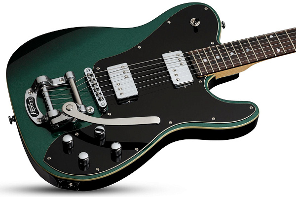 Электрогитара SCHECTER [PT FASTBACK II B DEG] электрогитара 6-струнная, корпус: ольха, гриф: клен, накладка: палисандр, 22 лада, Bigsby, цвет: Dark Emerald Green (DEG)